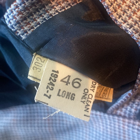 Vintage JCPennys Mens Shop Tweed sport coat - Picture 7 of 10